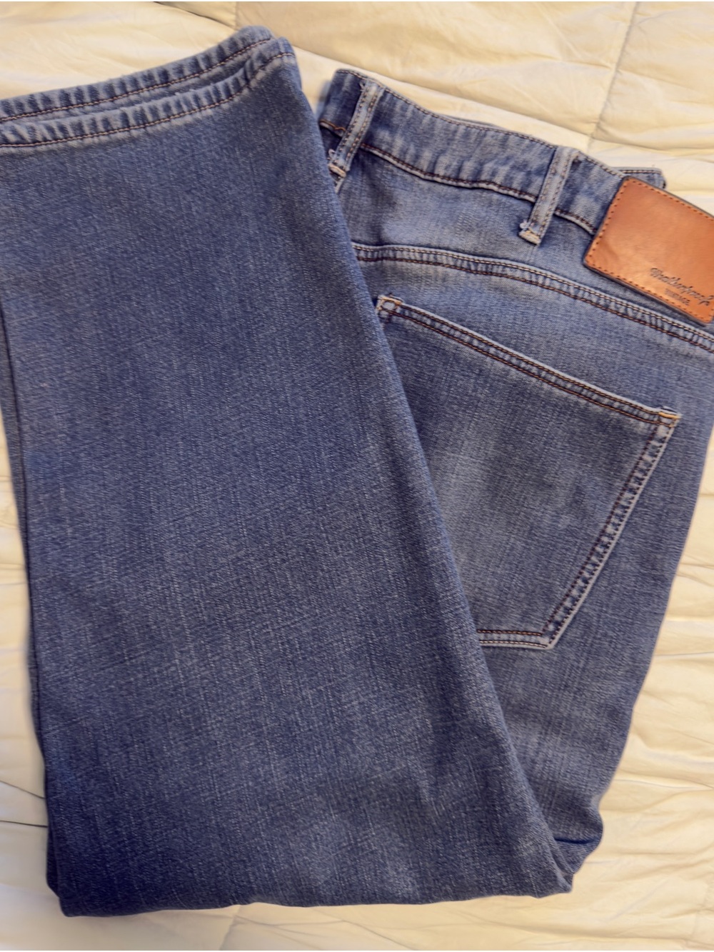 Weatherproof Vintage Men's Straight Jeans in Blue